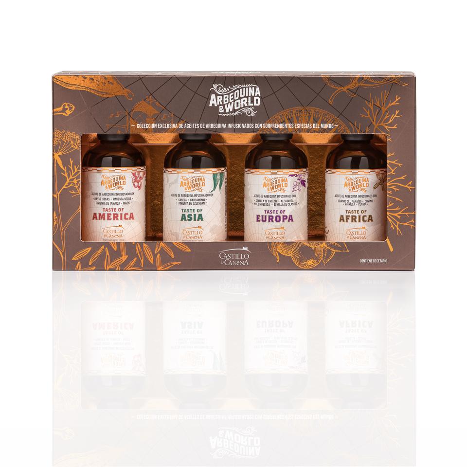 Castillo de Canena Arbequina & World (4 x 100ml.)